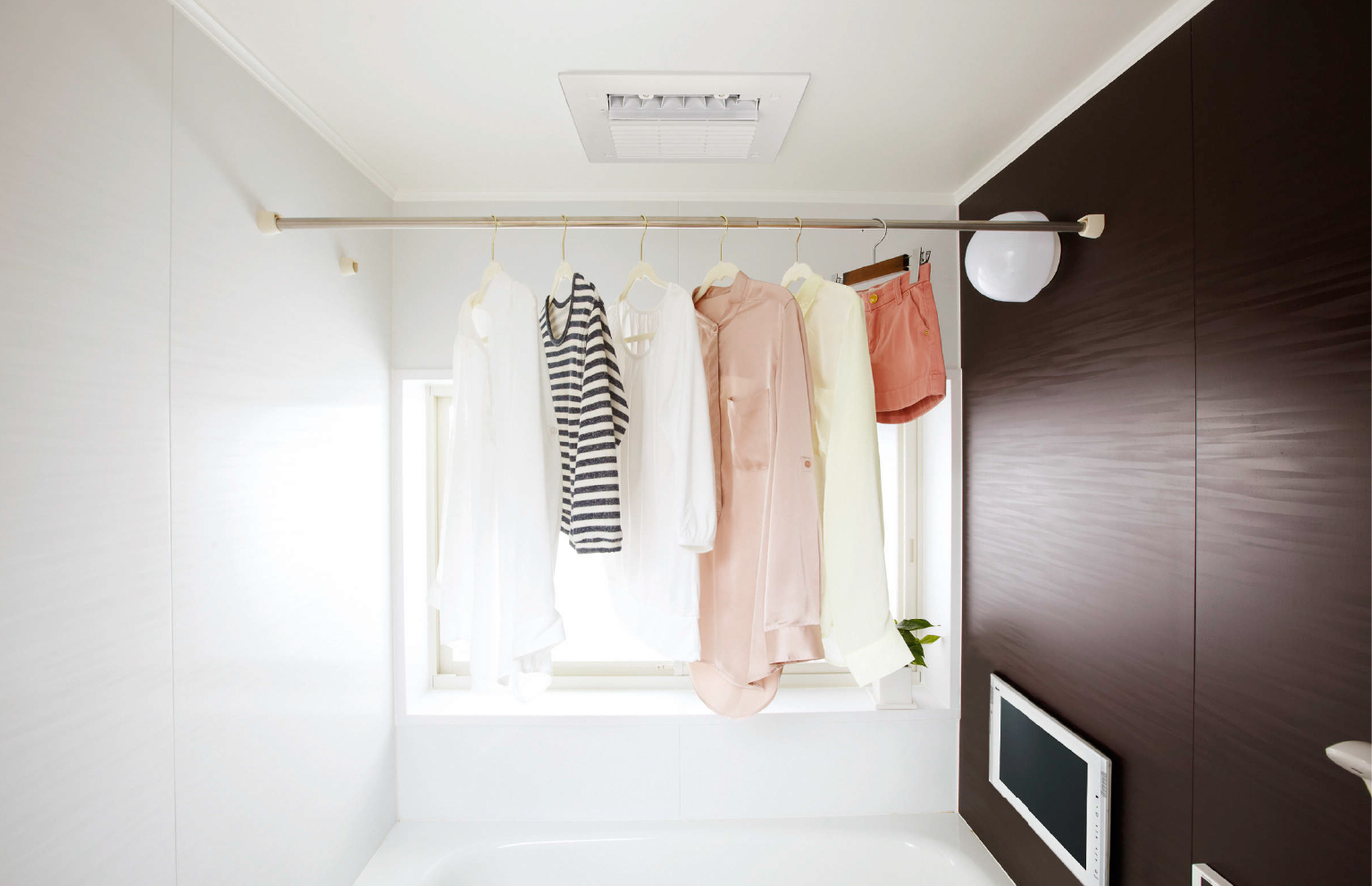 衣類乾燥、防カビ